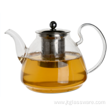 Lead Free Antique Glass Teapots with Strainer